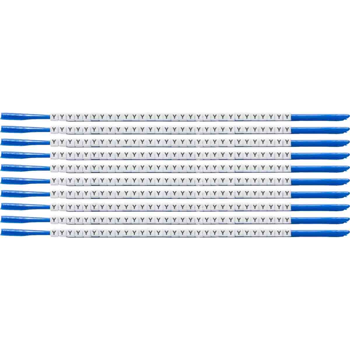 ClipSleeve Wire Marker Size 07 Legend Y