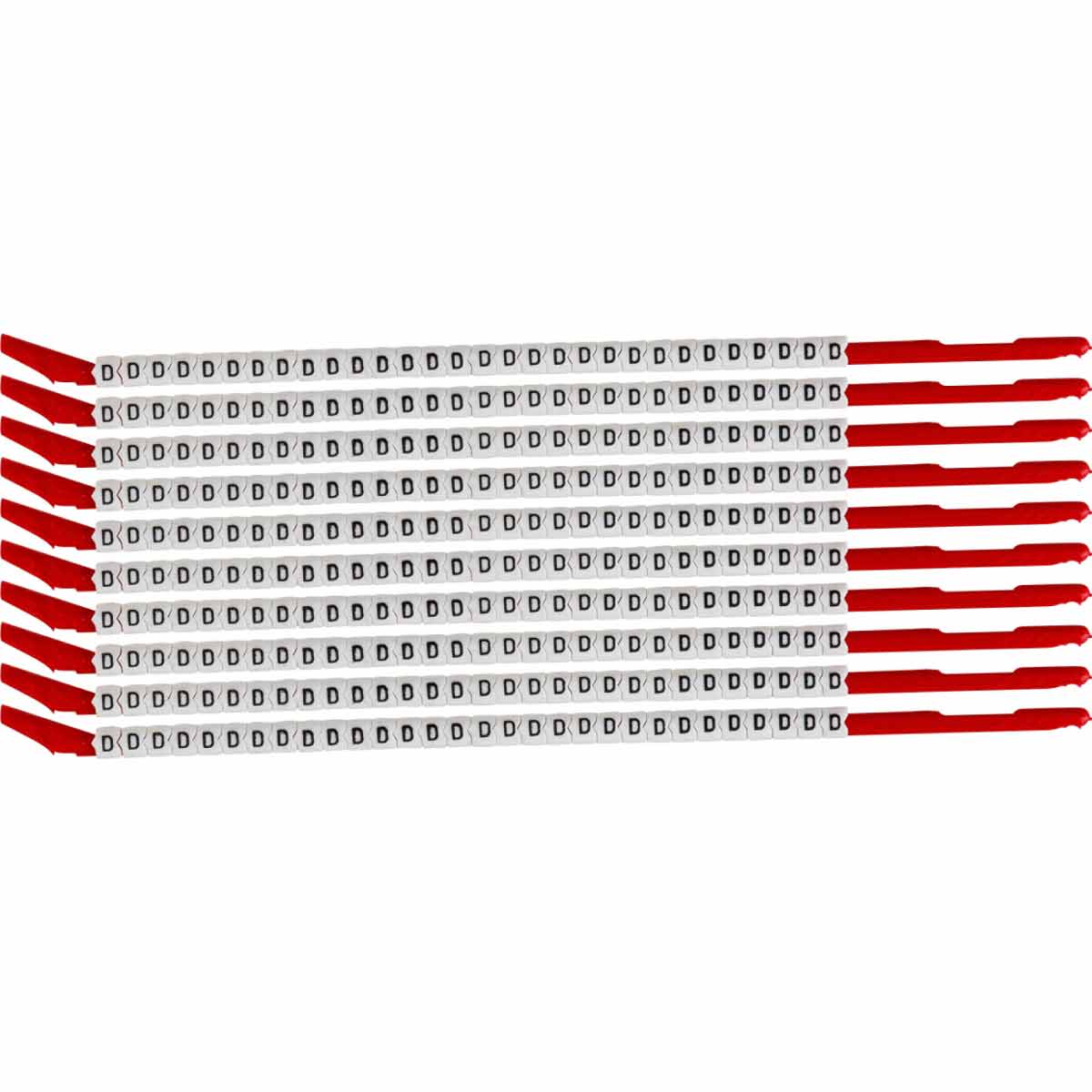 ClipSleeve Wire Marker Size 10 Legend D