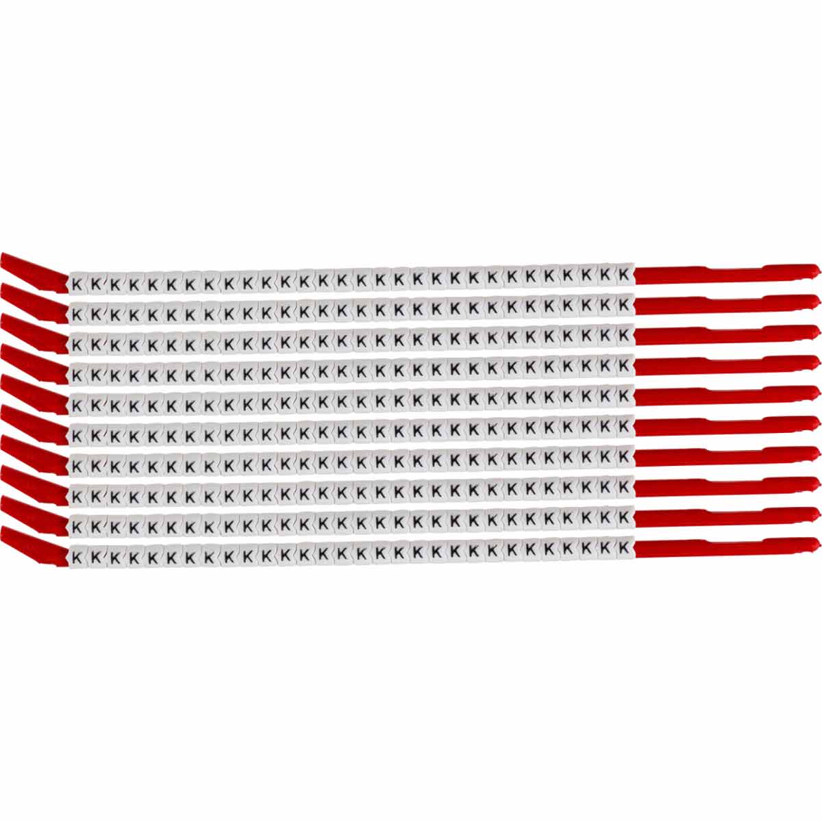 ClipSleeve Wire Marker Size 10 Legend K