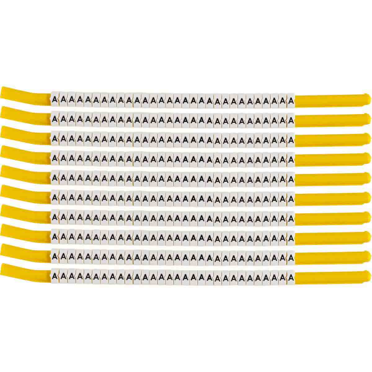 ClipSleeve Wire Marker Size 18 Legend A