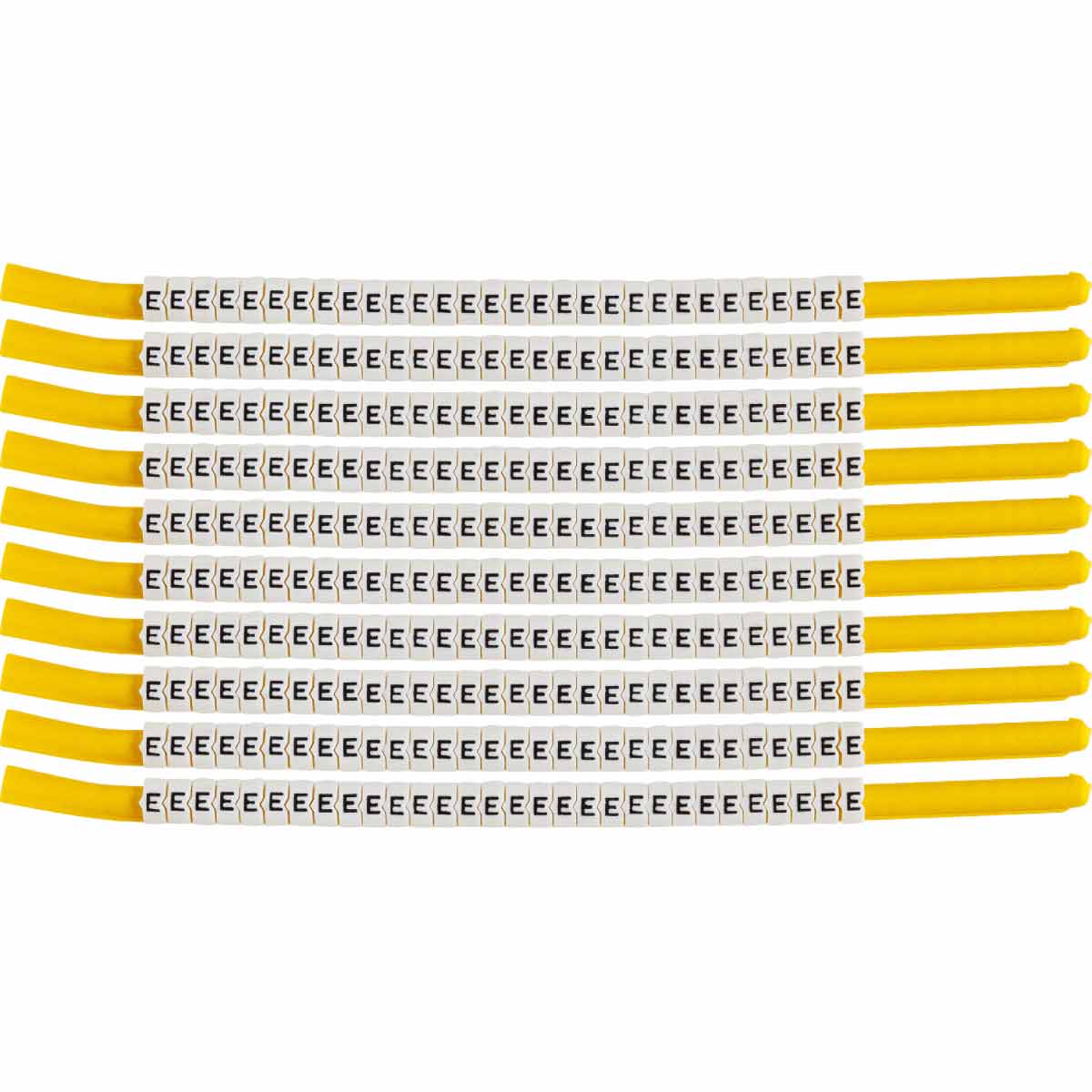 ClipSleeve Wire Marker Size 18 Legend E