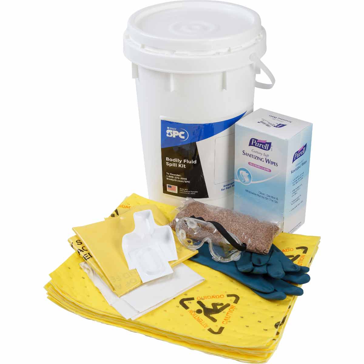 (KIT) BODILY FLUID, 6.5 GAL SPILL KIT