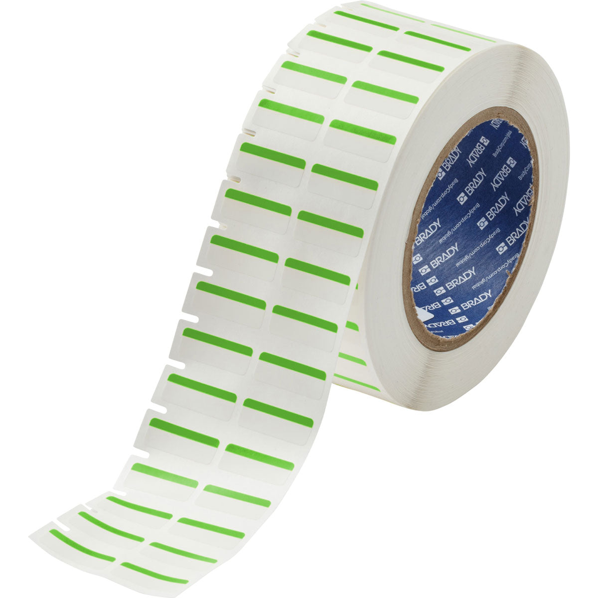Lbl Polyester 0.375inx1in GN/WT 3000/RL