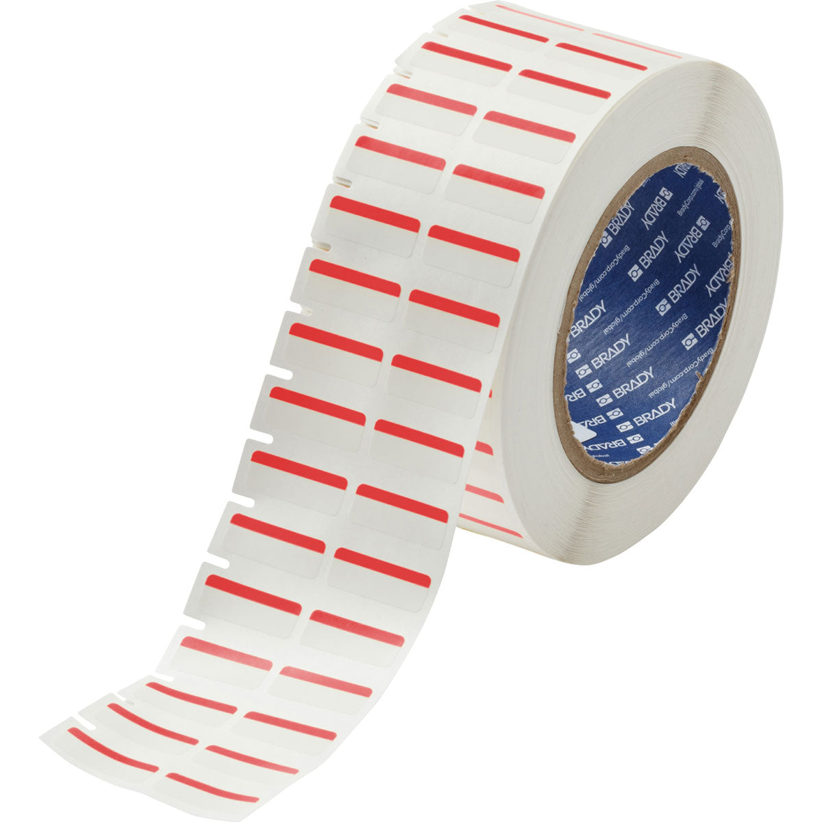 Lbl Polyester 0.375inx1in RD/WT 3000/RL