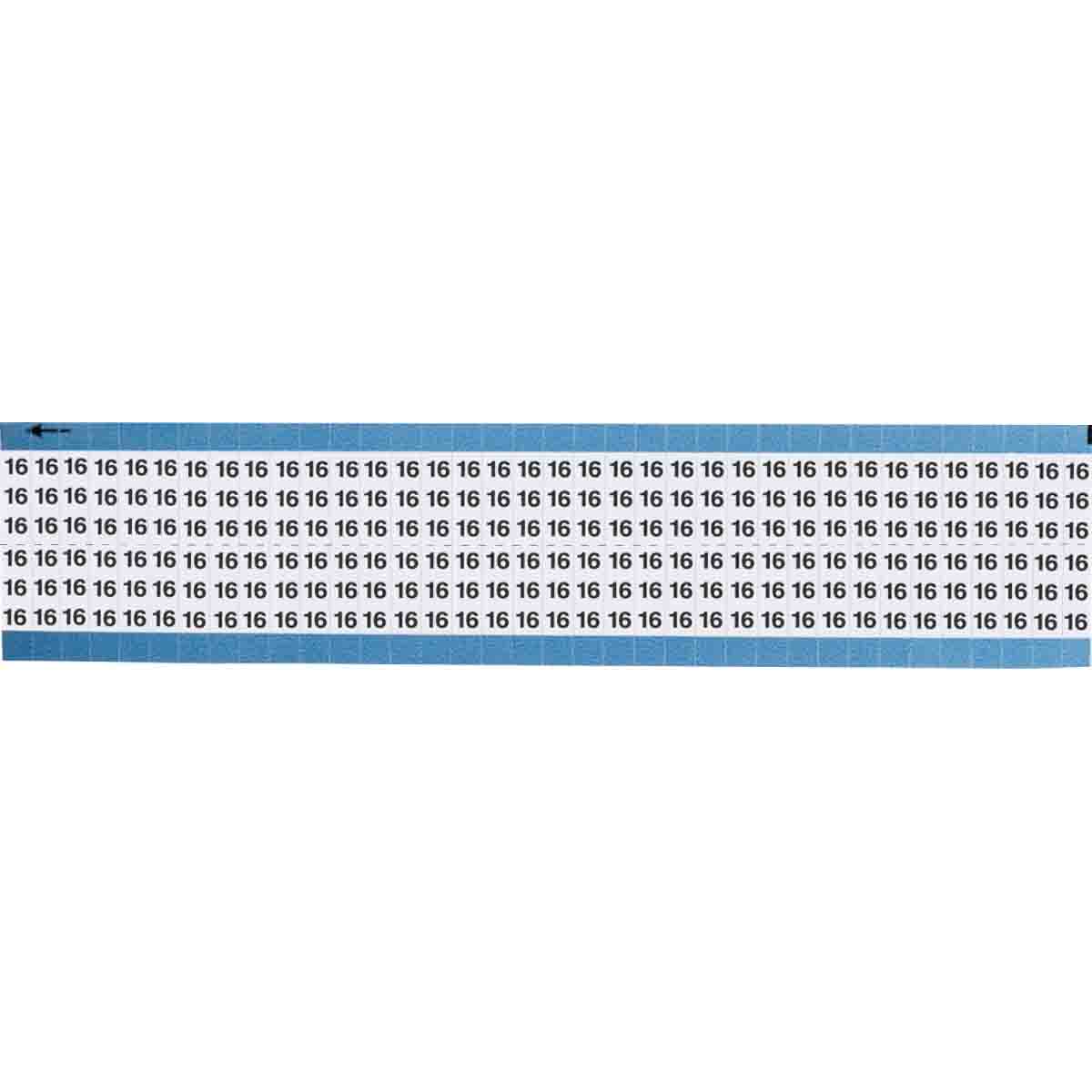 Wire Marker 0.75in H x 0.25in W, 16