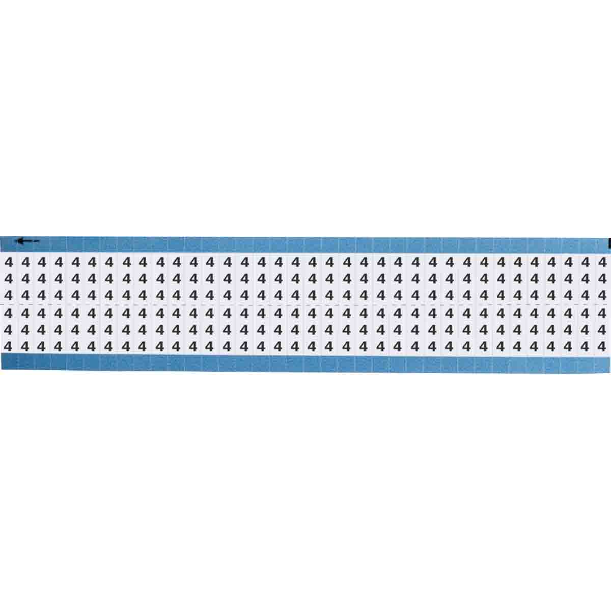 Wire Marker 0.75in H x 0.25in W, 4