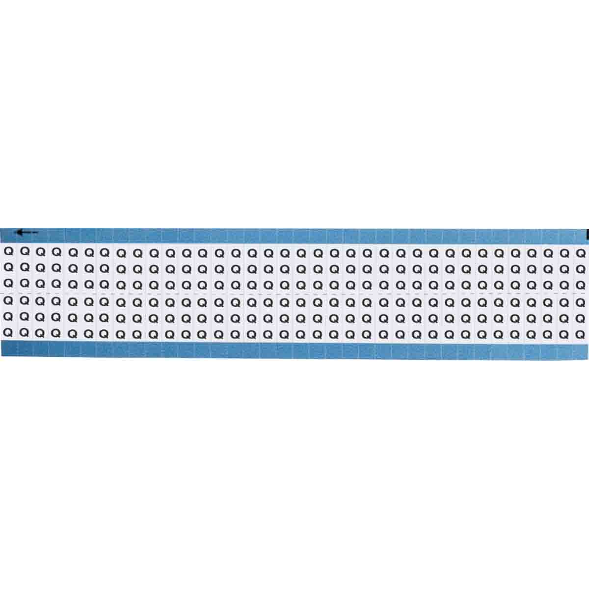 Wire Marker 0.75in H x 0.25in W, Q