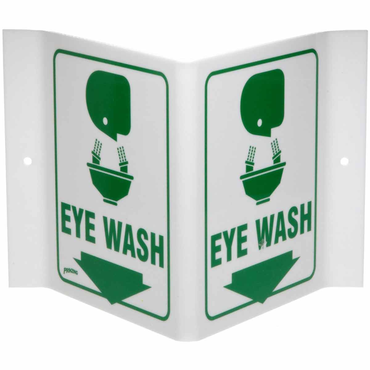 V SIGN EYE WASH