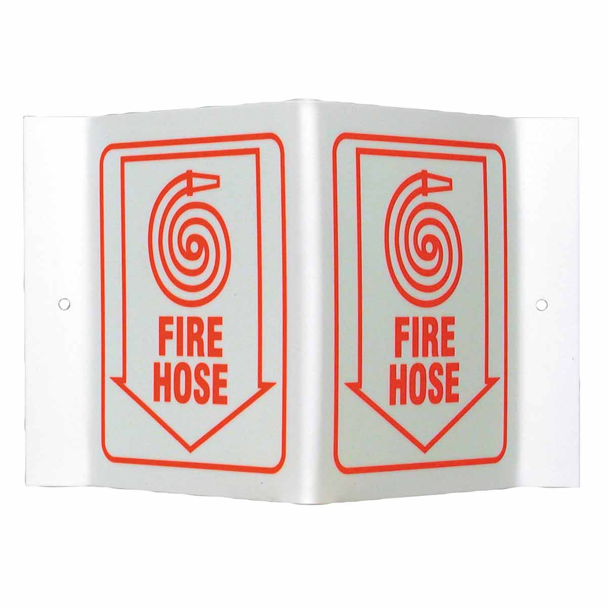 PRINZING V RED/GLOW FIRE HOSE