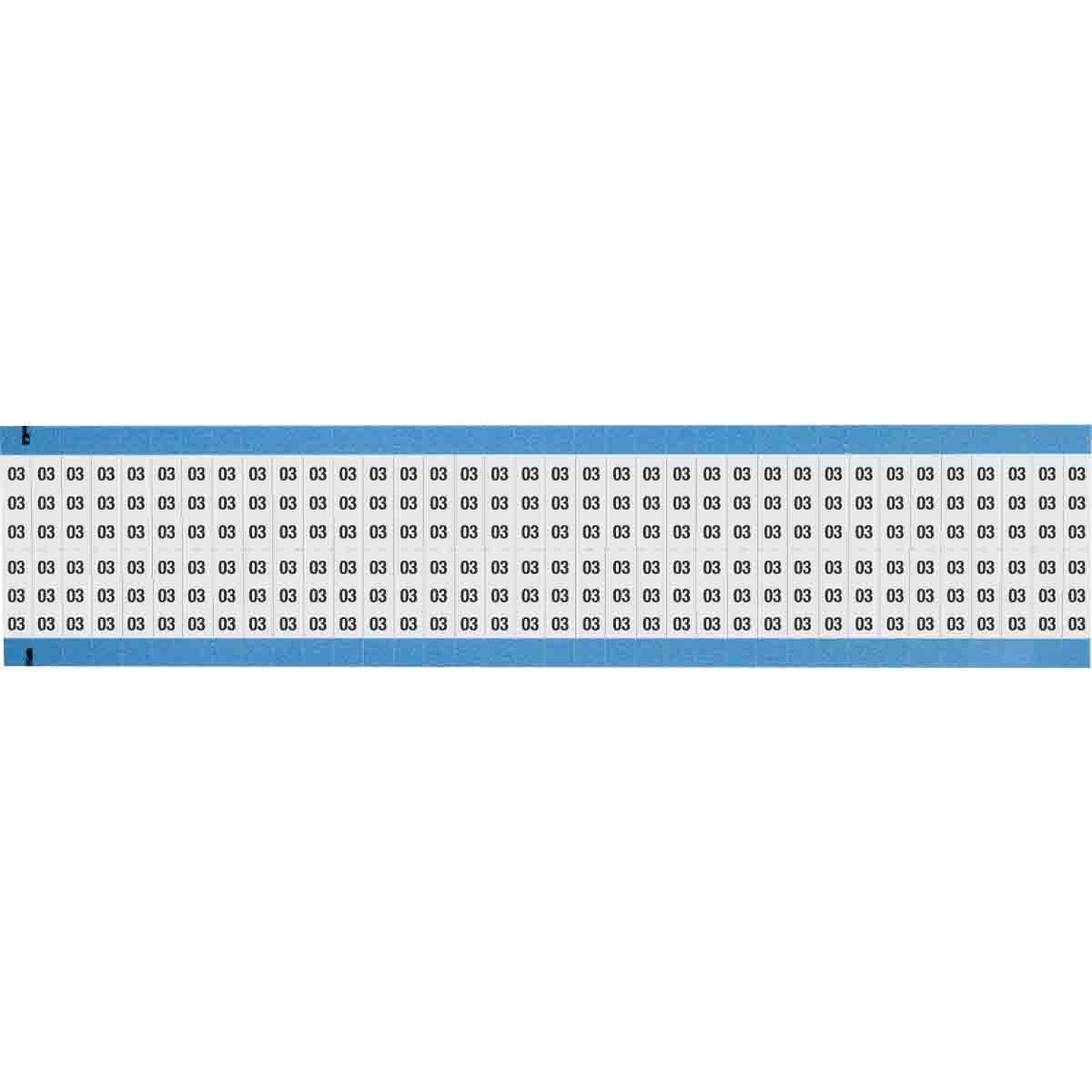 Wire Marker 0.75in H x 0.25in W, 3