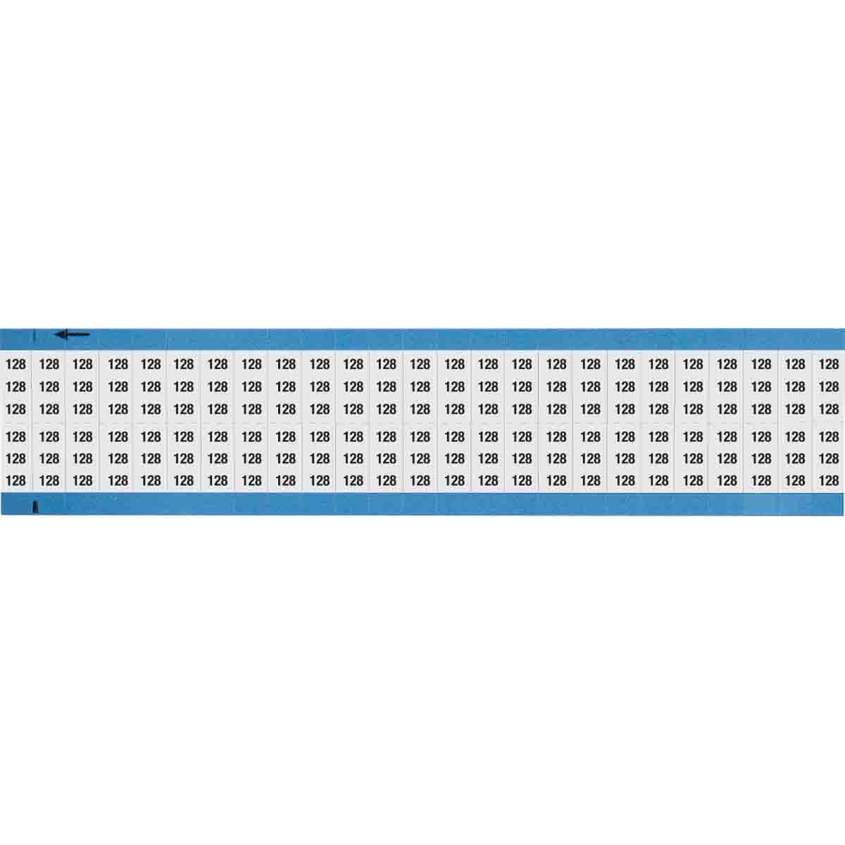 Wire Marker 0.75in H x 0.36in W, 128