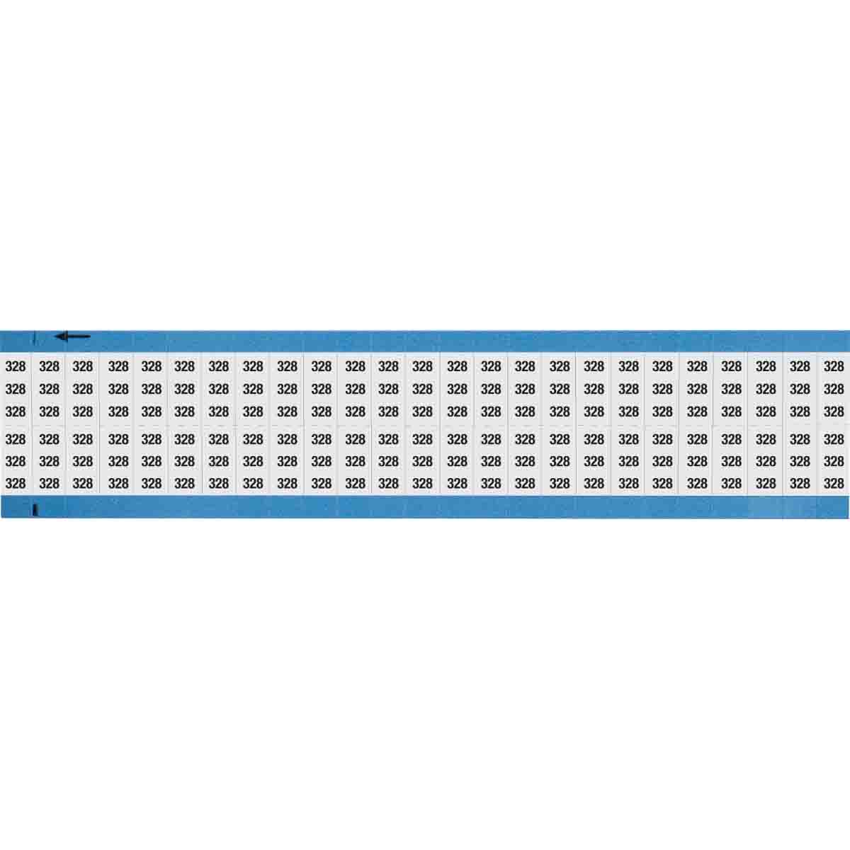 Wire Marker 0.75in H x 0.36in W, 328