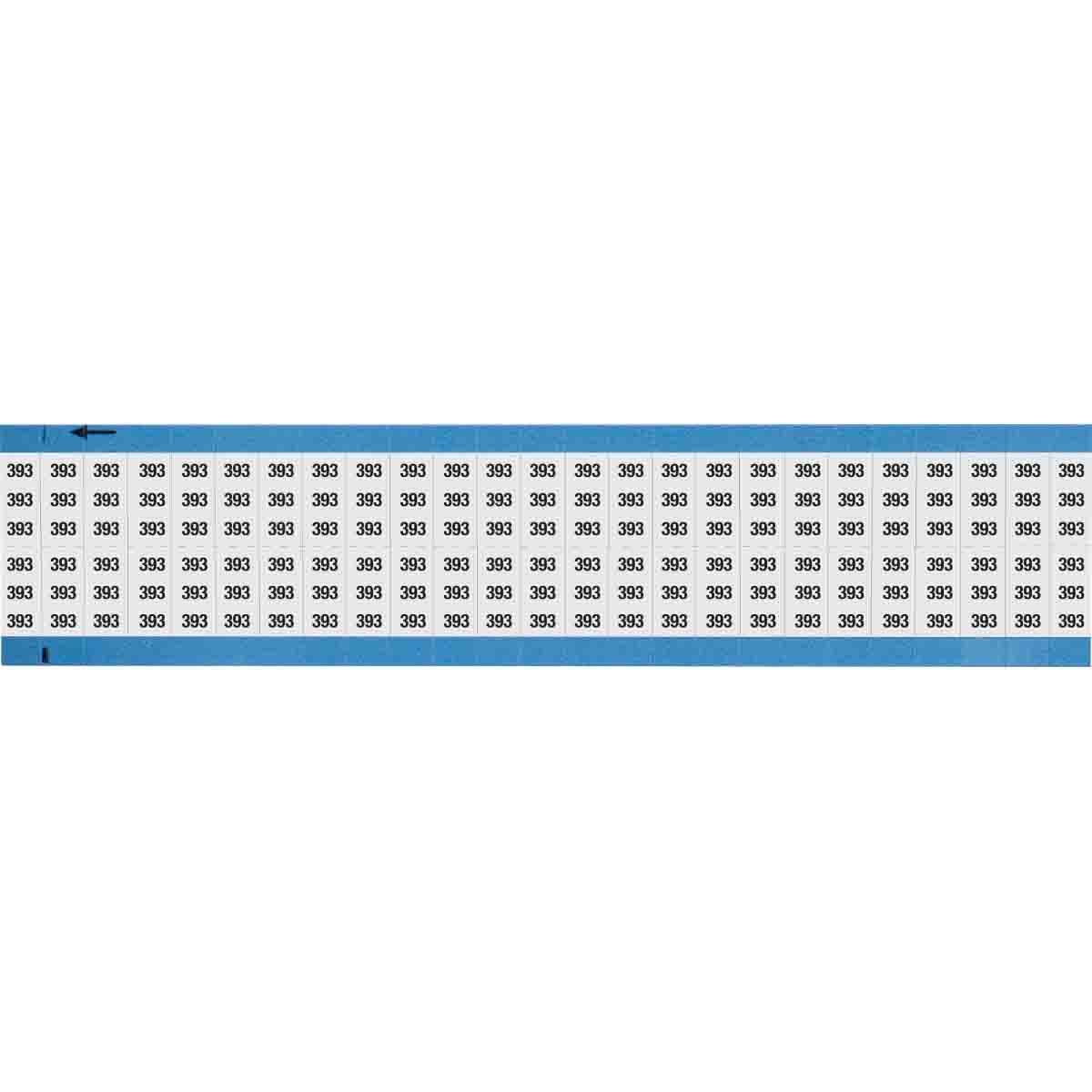 Wire Marker 0.75in H x 0.36in W, 393