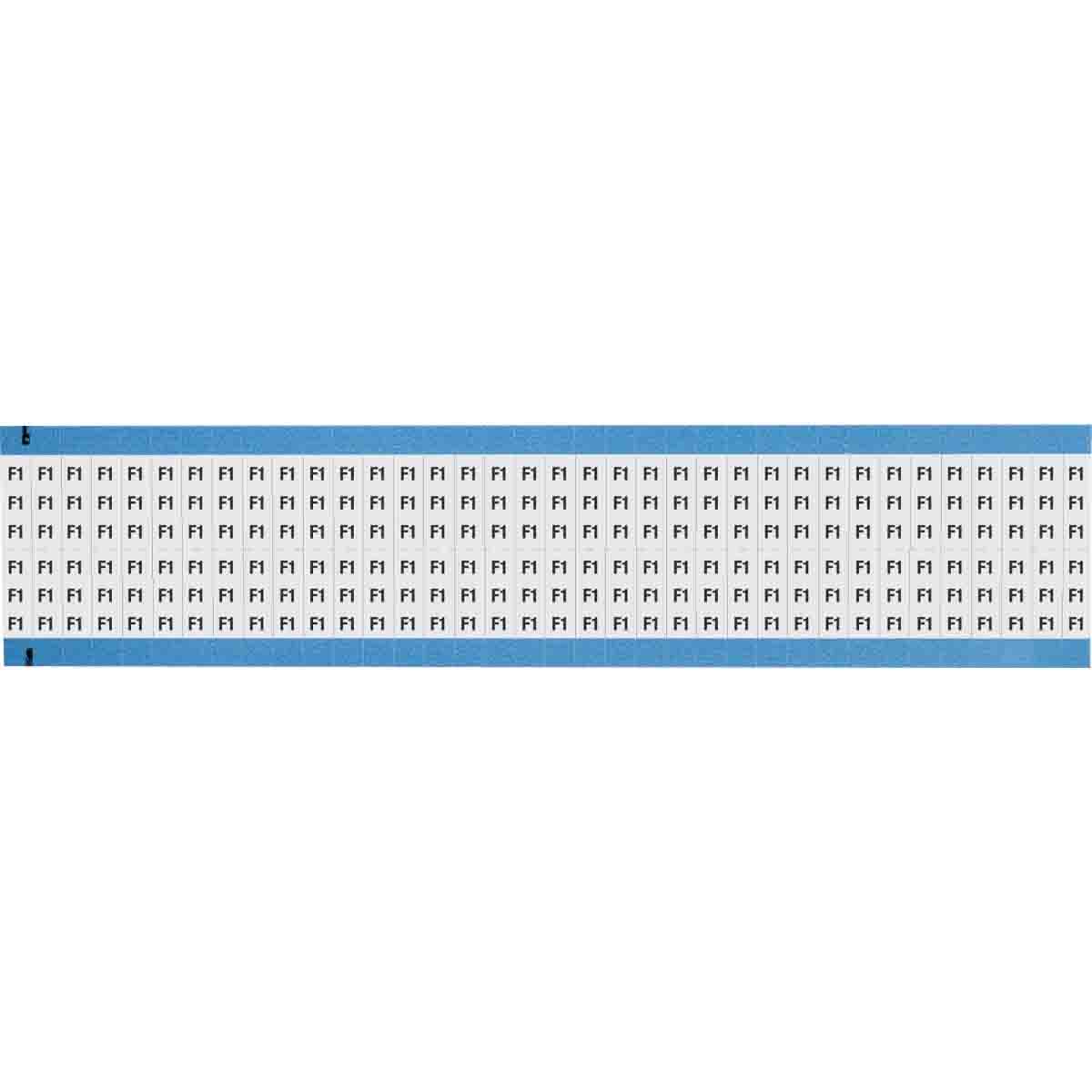 Wire Marker 0.75in H x 0.25in W, F1