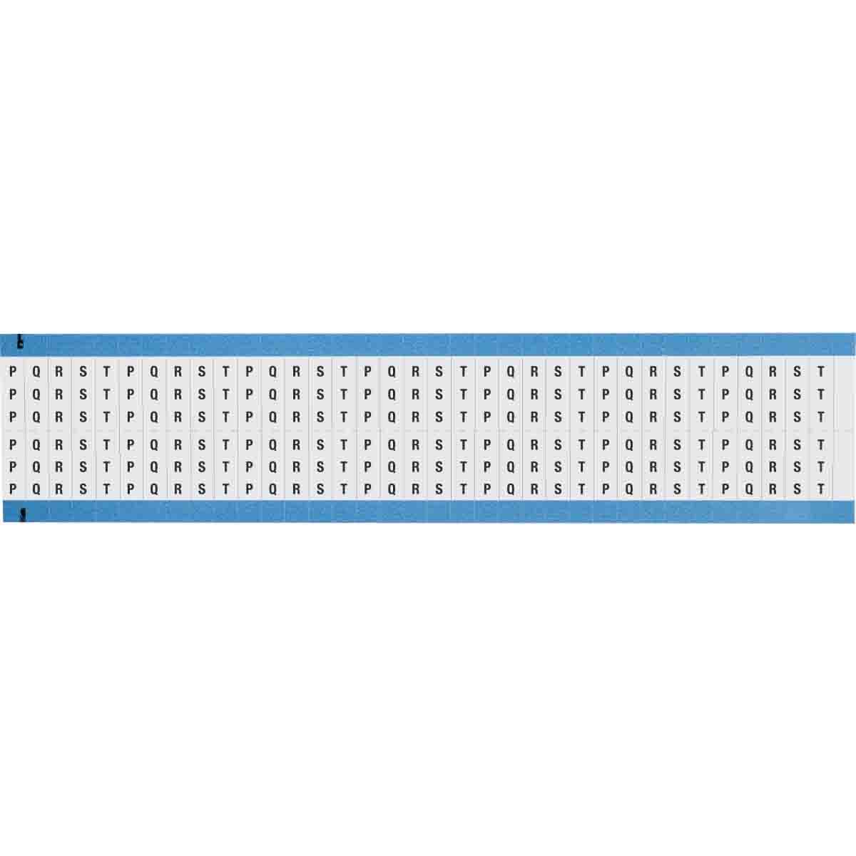 Wire Marker 0.75in H x 0.25in W, P to T