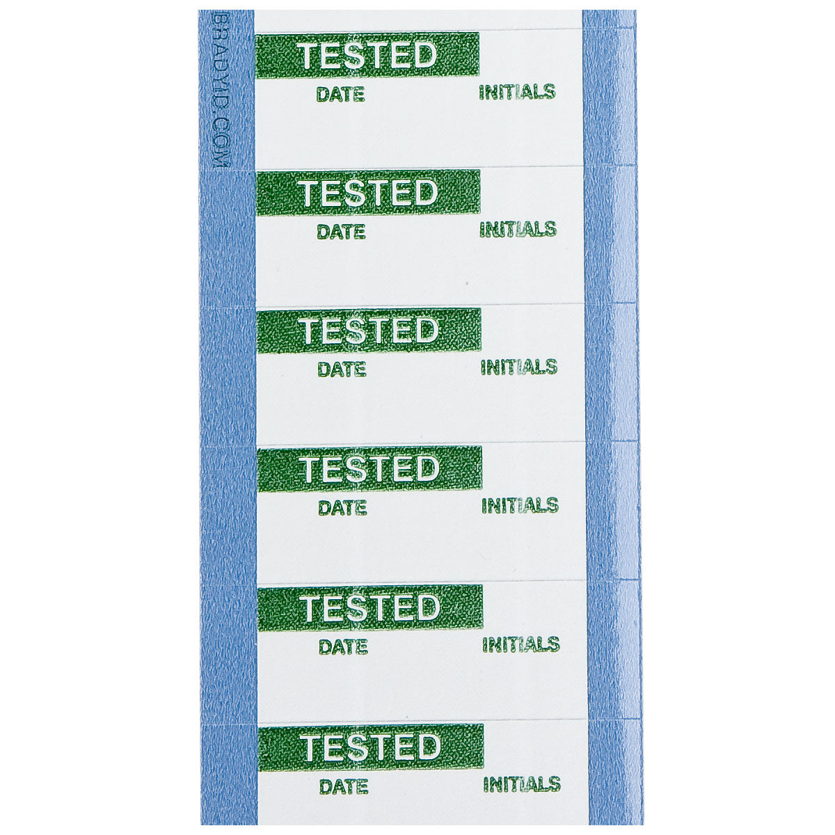 Quality Control Lbls Cloth Grn/Wh 25Pk