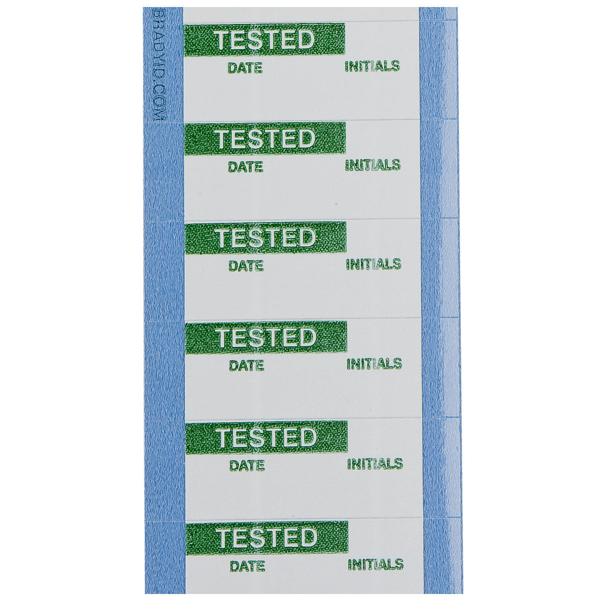 Quality Ctrl Lbls Alum Foil Grn/Slv 25Pk