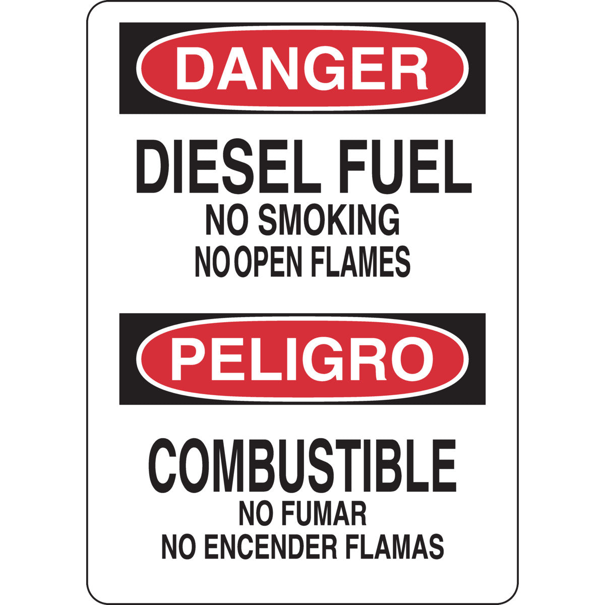 B401 14X10 BLK/RD/WHT BILING/DNGR DIESEL
