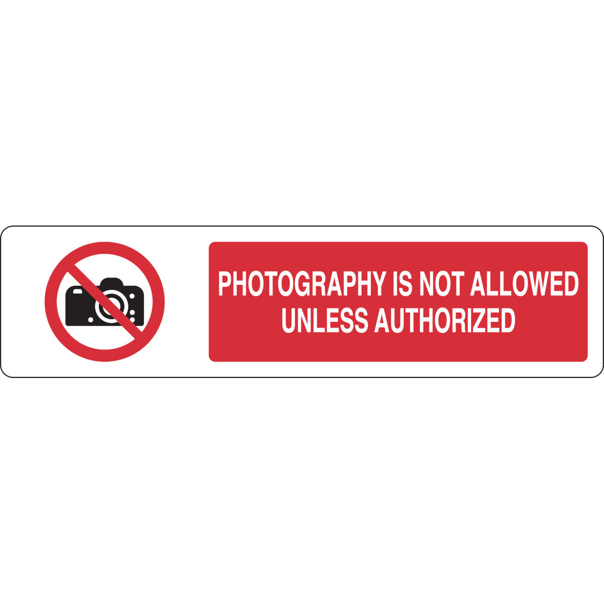 B555 6X23.875 BLK/RED/WHT PHOTOGRAPHY