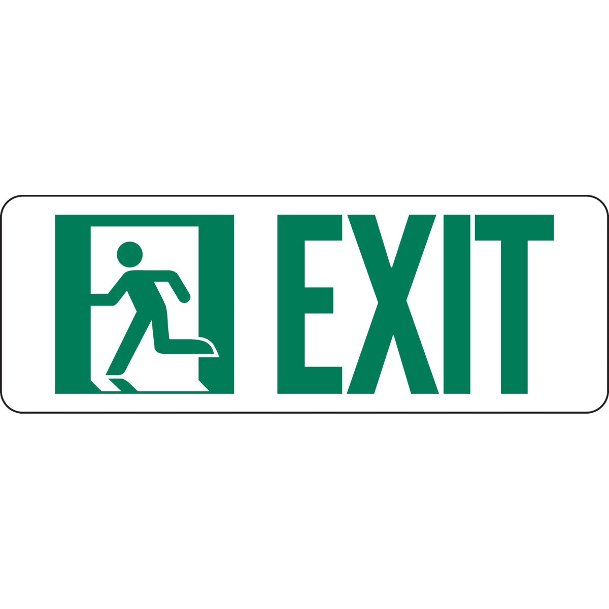 NYC B552 5X14 EXIT+MAN ON LEFT UL1994