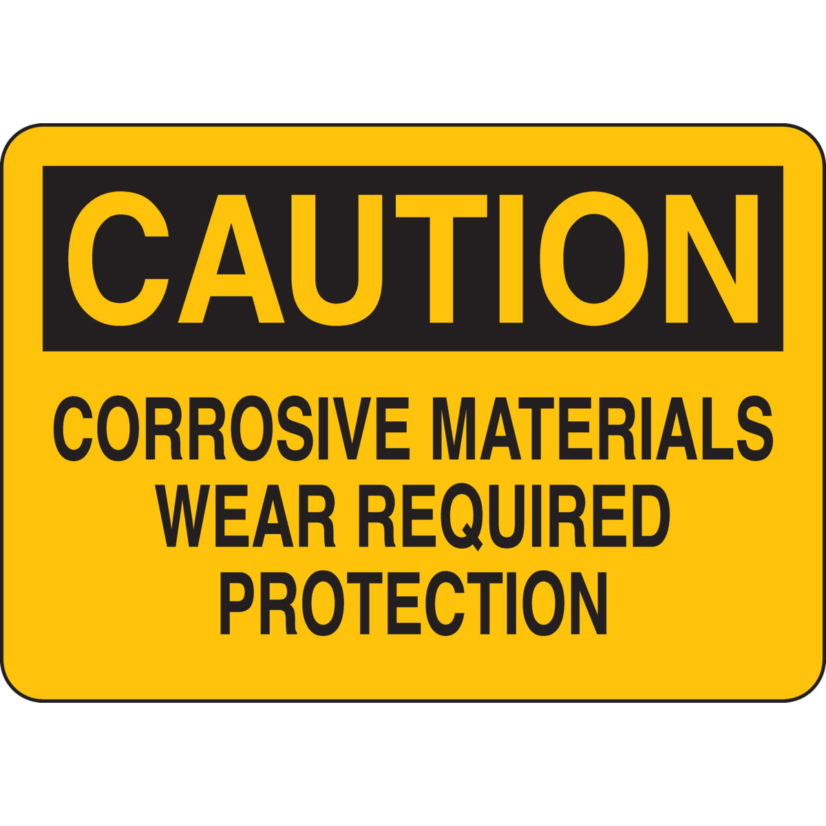 B302-7X10-YK-O-CAU-CORROSIVE MATERIALS