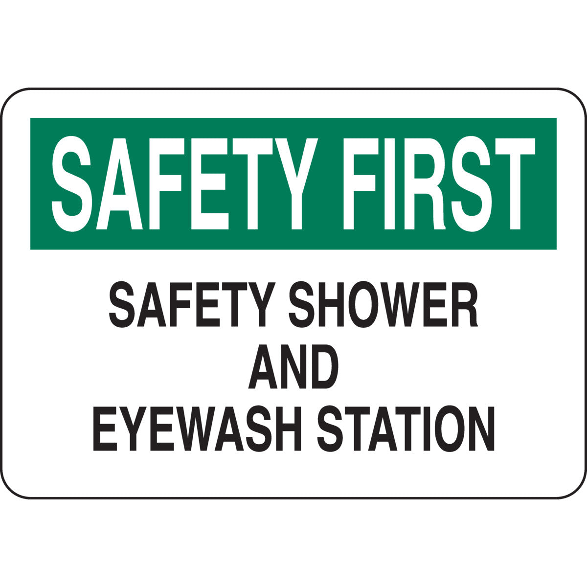 B302-7X10-WK-O-SAF-SAFETY SHOWER AND