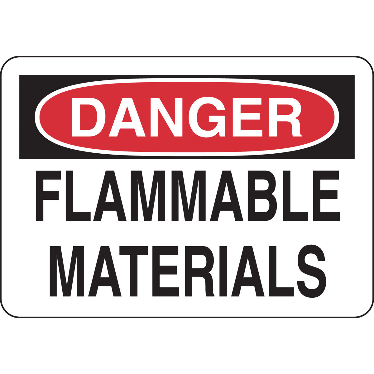 B302-7X10-WK-O-DAN-FLAMMABLE MATERIALS