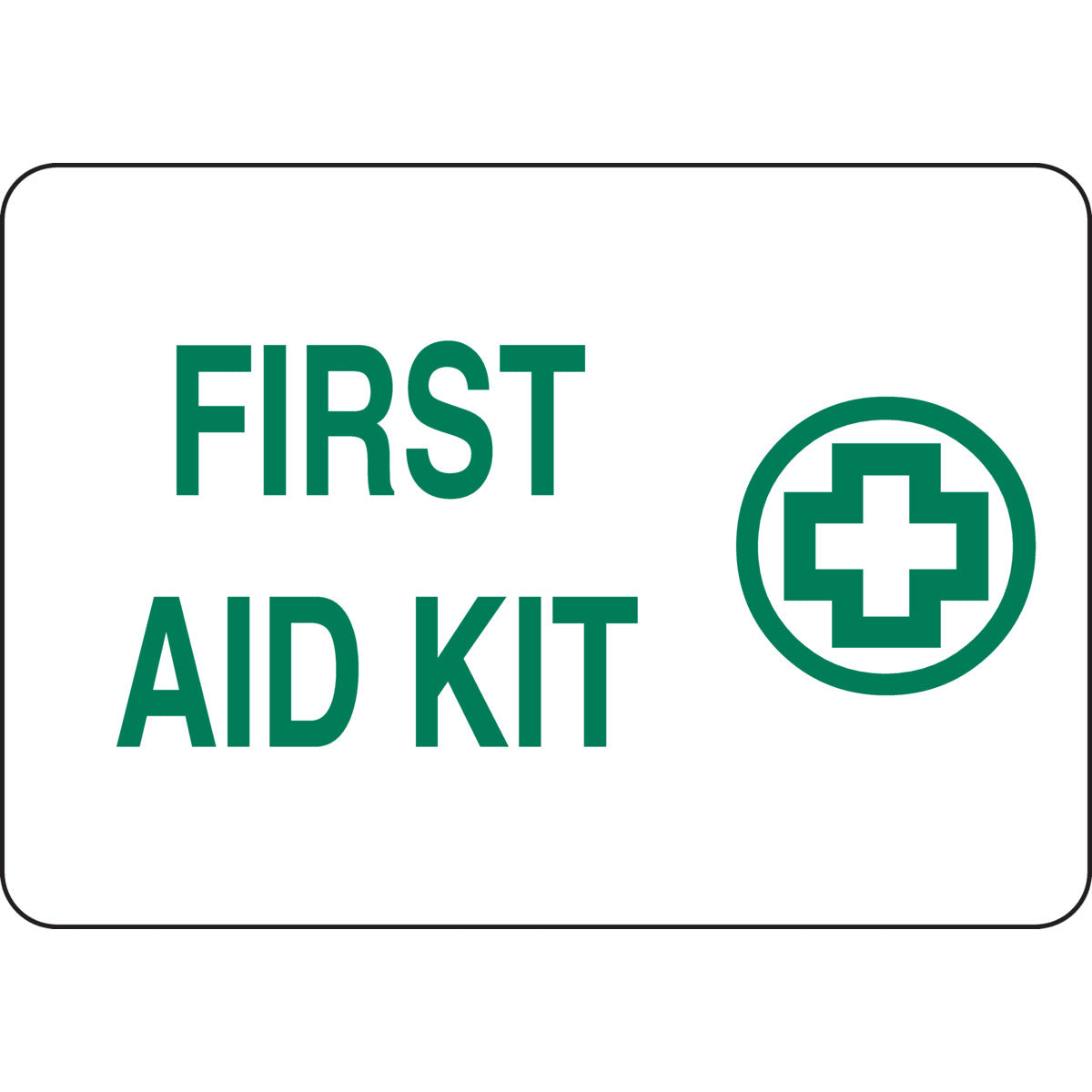 B302-7X10-WG-T-FIRST AID KIT