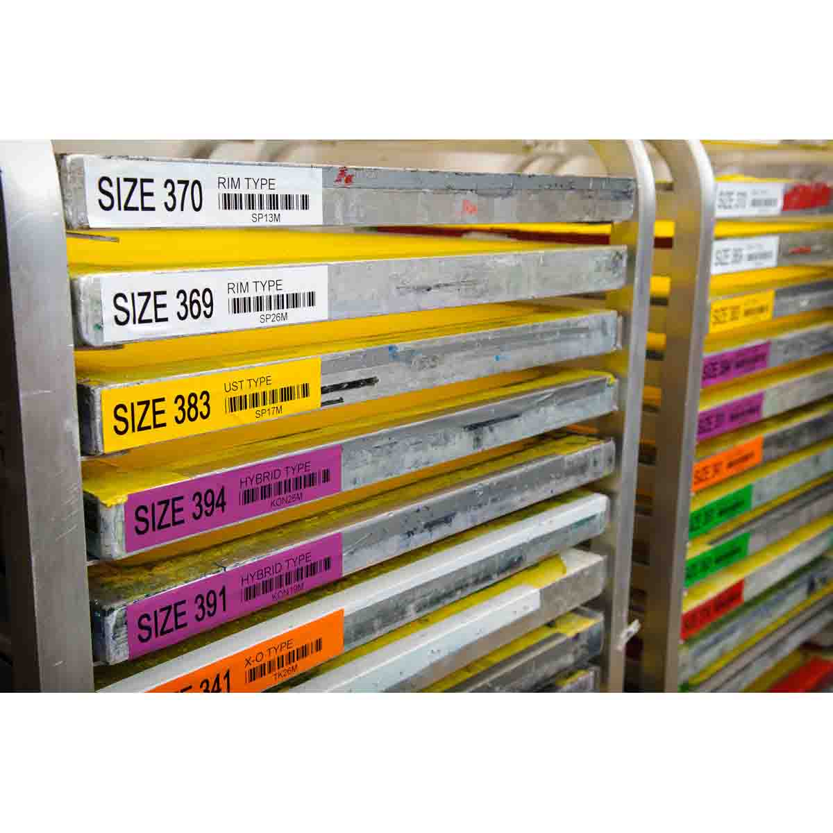 Polyimide Labels 4in W x 130ft QTY/Row 1