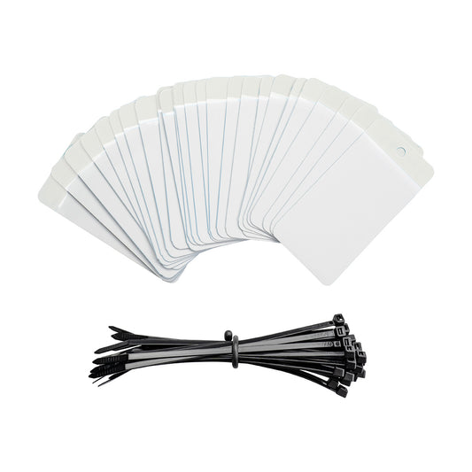 Self Lam Tags 5in H x 2.5in W WT 25/PK