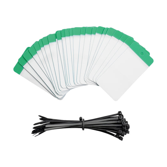 Self Lam Tags 5in H x 2.5in W GN 25/PK