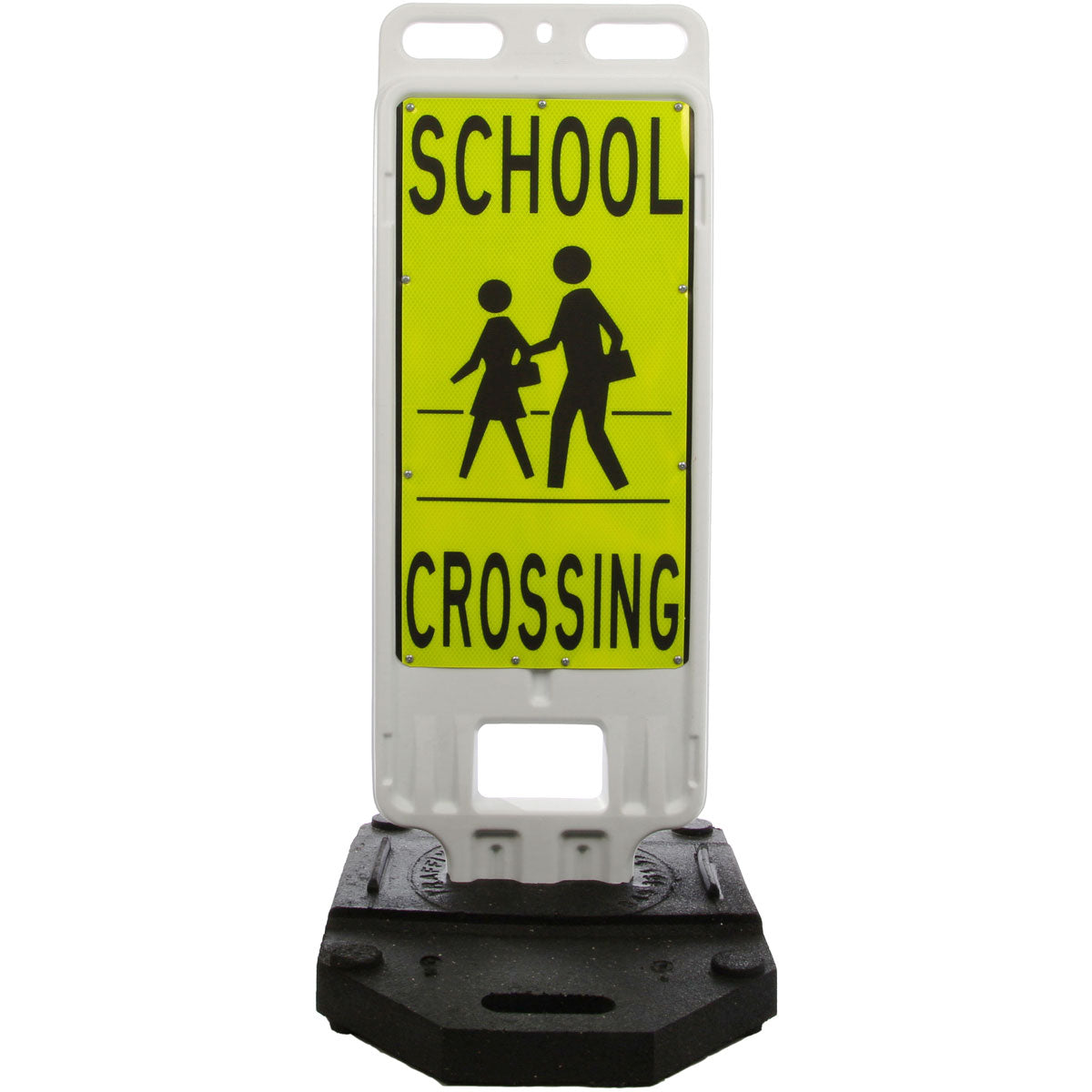 SIGN-PLAS,14WX40,YEL/GRN,DMD GRD,SCHOOL