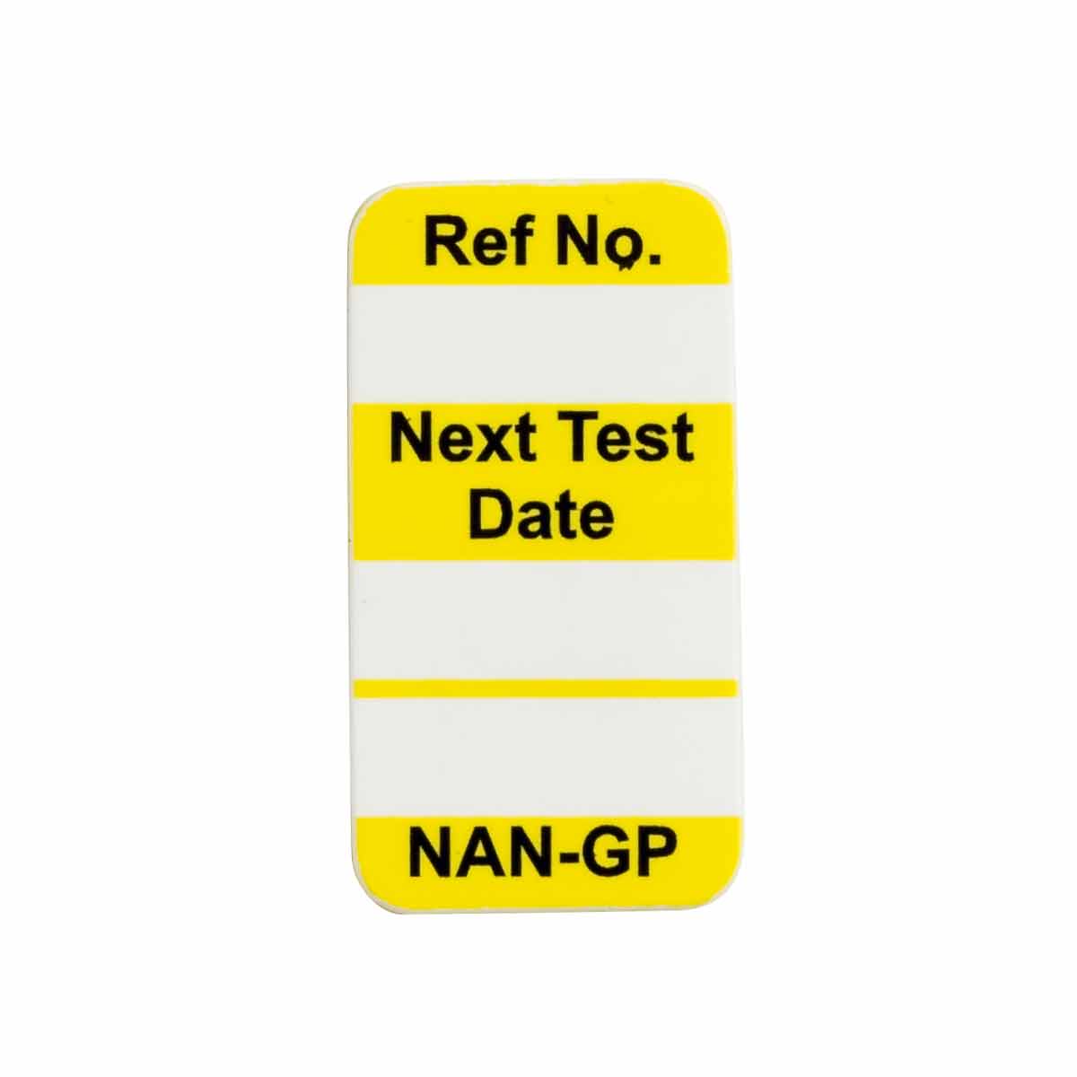 NANOTAG INSERTS-GENERAL PURPOSE YEL