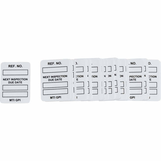 MICROTAG,NEXT INSPECTION,1.75X1.25,BK/WT