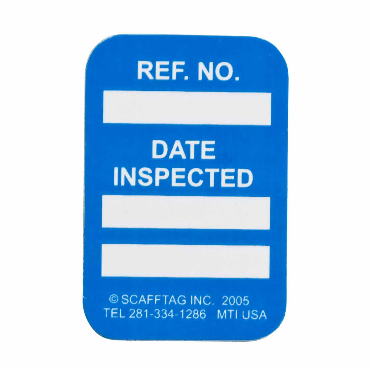 MICROTAG,DATE INSPECTED,1.75X1.25,BLUE