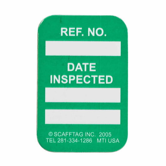 MICROTAG,DATE INSPECTED,1.75X1.25,GREEN