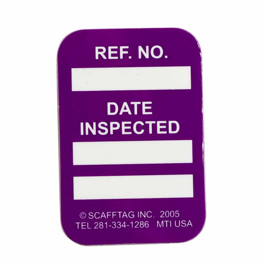 MICROTAG,DATE INSPECTED,1.75X1.25,PURPLE