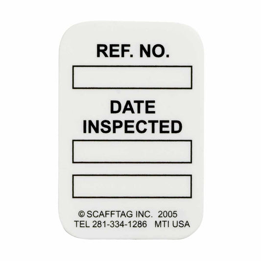 MICROTAG,DATE INSPECTED,1.75X1.25,BK/WHT