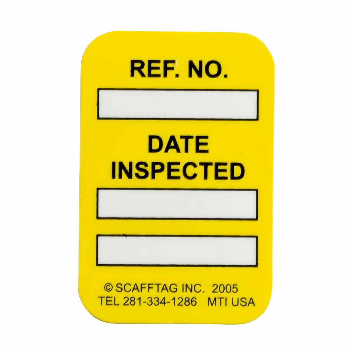 MICROTAG,DATE INSPECTED,1.75X1.25,BK/YEL