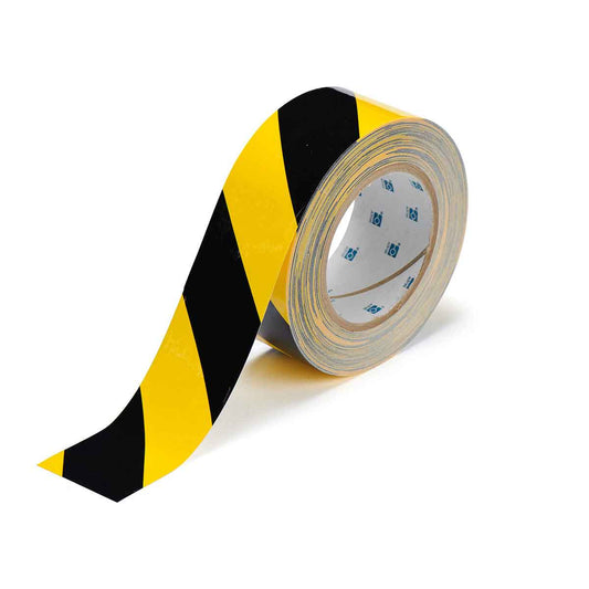 2" X 100' B514 BLK/YLW FLOOR TAPE