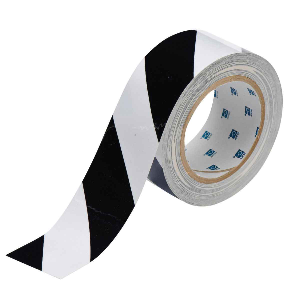 2" X 100' B514 BLK/WHT FLOOR TAPE