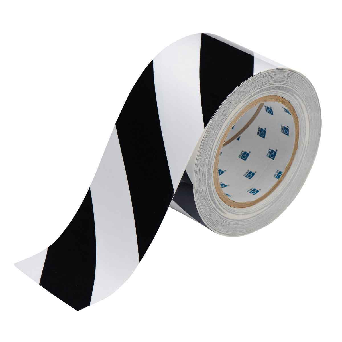 3" X 100' B514 BLK/WHT FLOOR TAPE