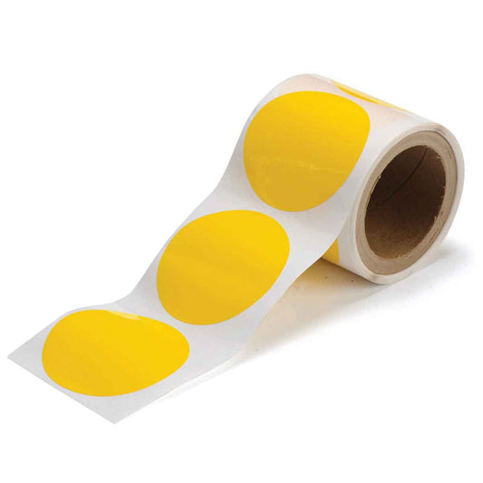 3.5" B514 YELLOW FLOOR DOTS 400/RL