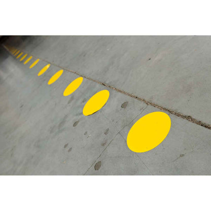 3.5" B514 YELLOW FLOOR DOTS 400/RL