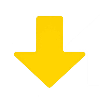 2" X 5" B514 YLW FLOOR ARROWS 100PK