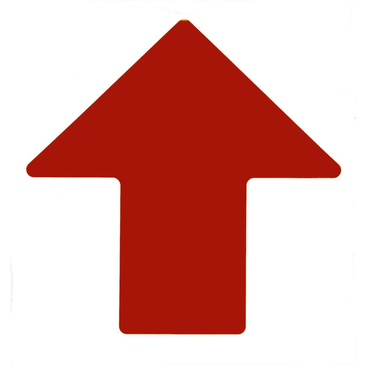 4" X 10" B514 RED FLOOR ARROWS 25PK