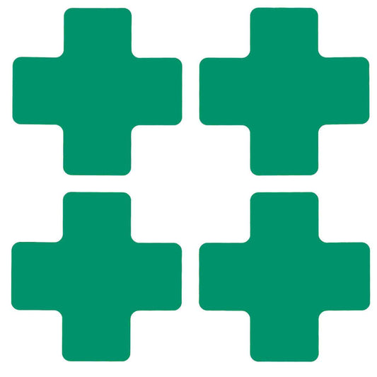 2" X 5" B514 GREEN FLOOR CROSSES 20PK