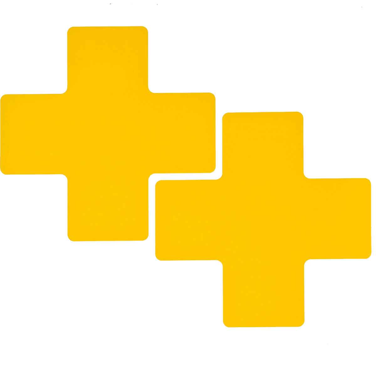 3" X 8"B514 YELLOW FLOOR CROSSES 20PK