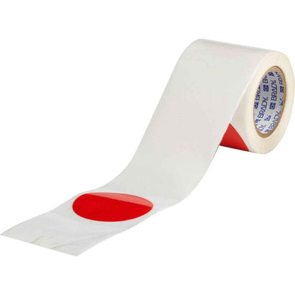 3.5" B514 RD FLOOR DOTS SPACED 18" 80/RL
