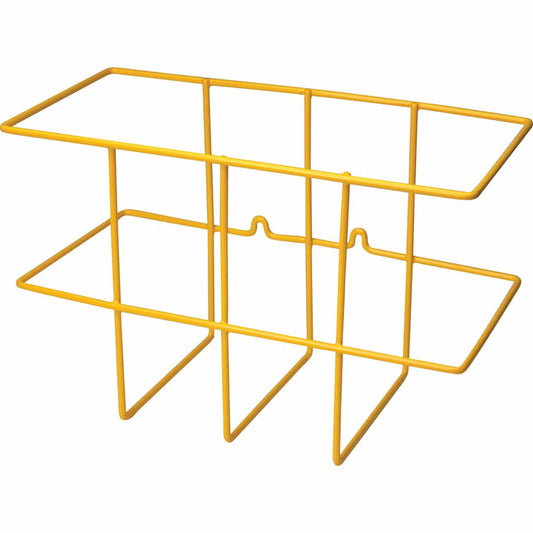 TWO-BINDER RACK-YELLOW (6.5" DEEP)